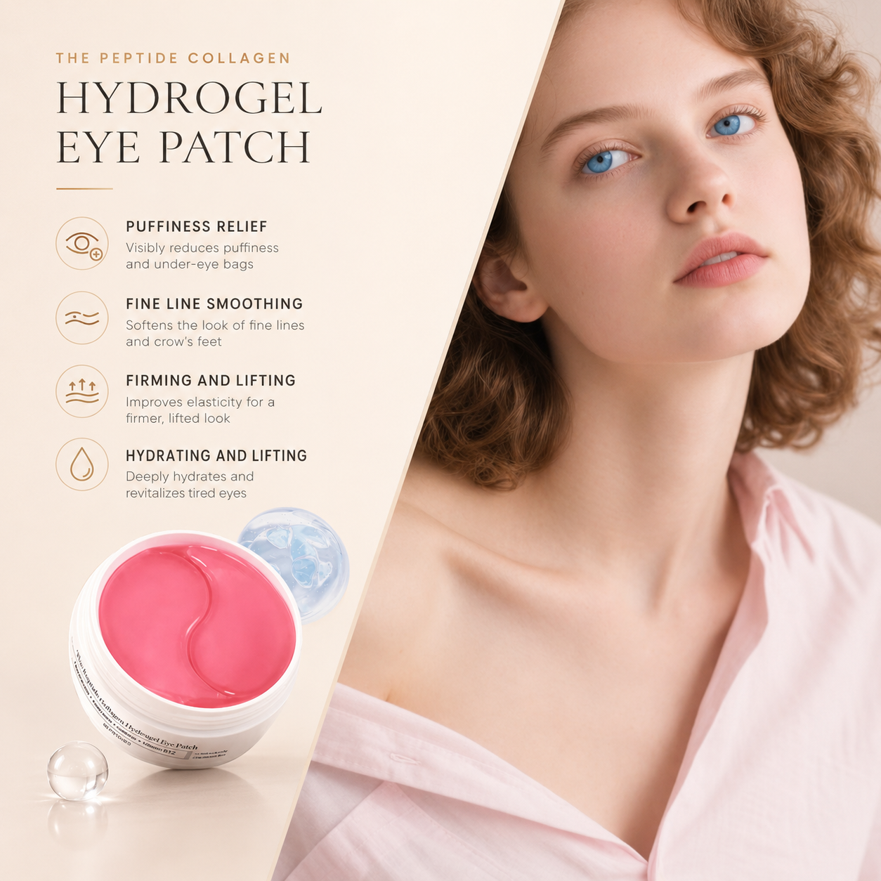 Peptide Collagen Eye Patches