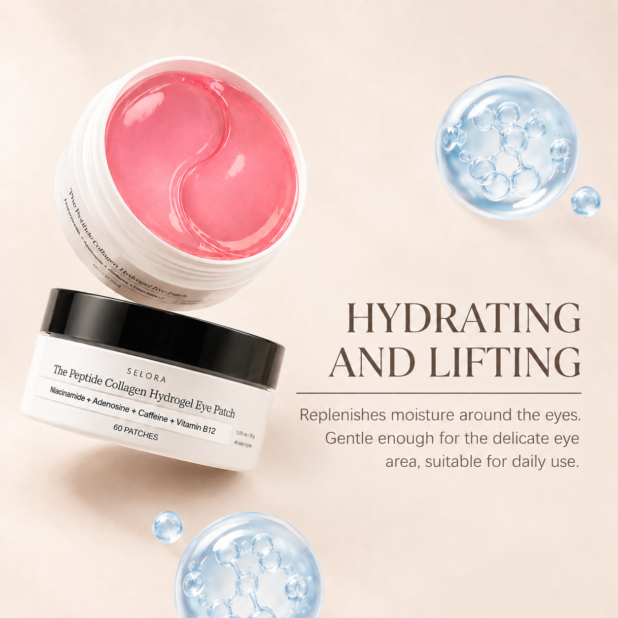 Peptide Collagen Eye Patches