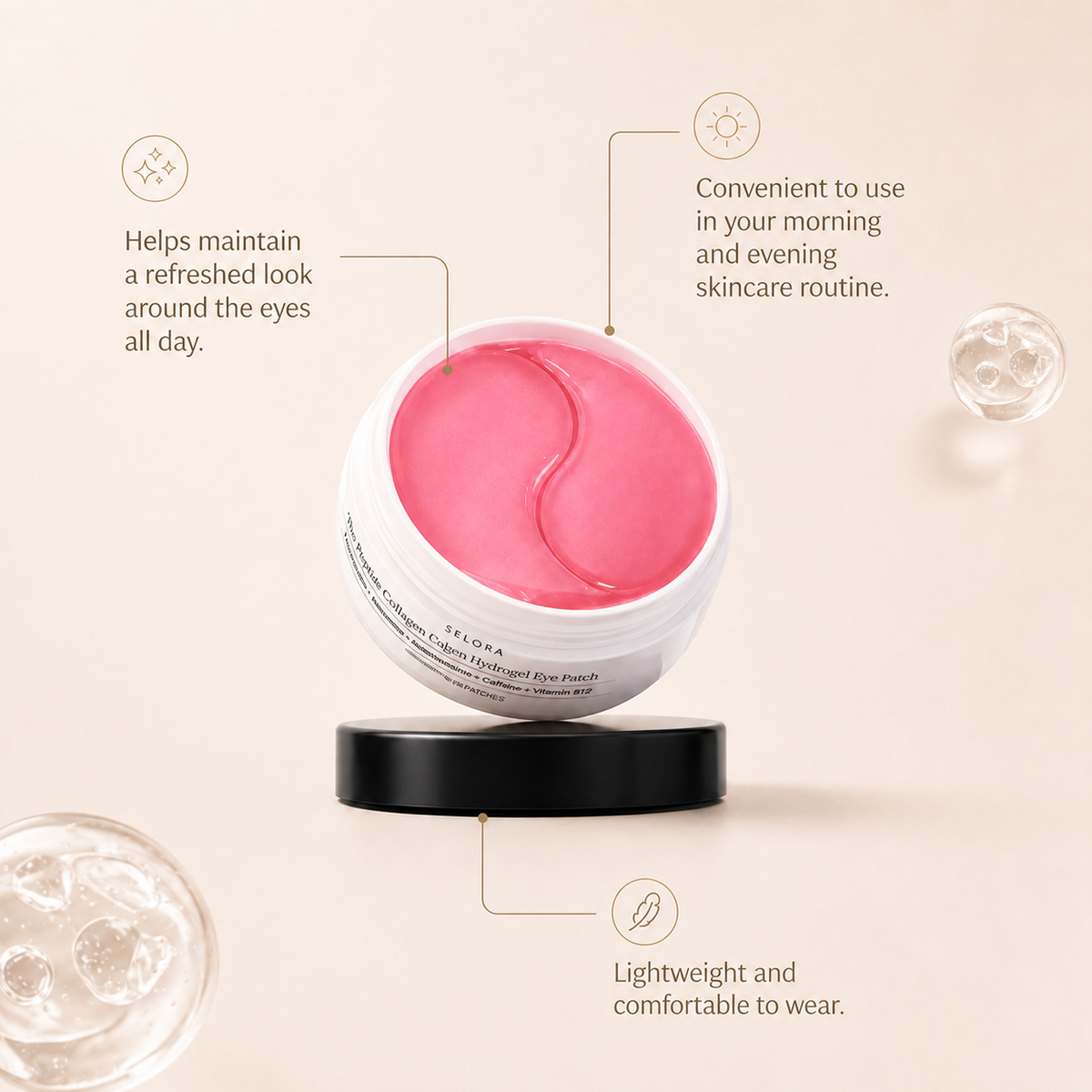 Peptide Collagen Eye Patches