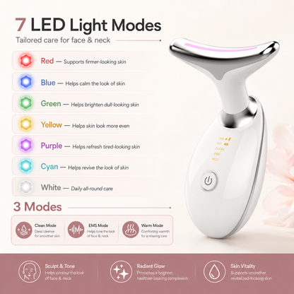 EMS Red Light Face & Neck Sculptor