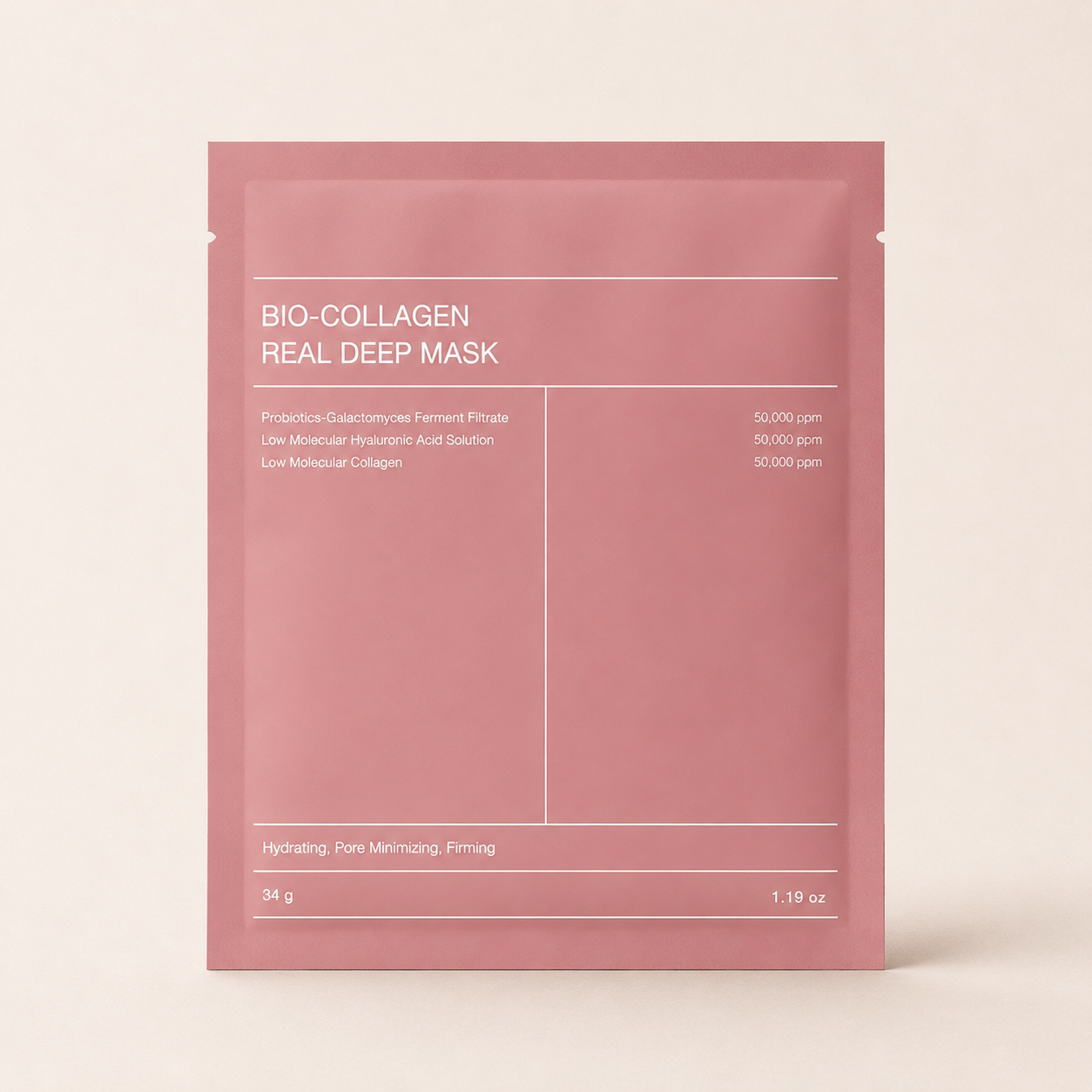 Bio-Collagen Face Mask (4 Pack)